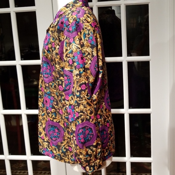 Vintage💜 70's Copy Cats "feel like silk" Blouse - Picture 4 of 7